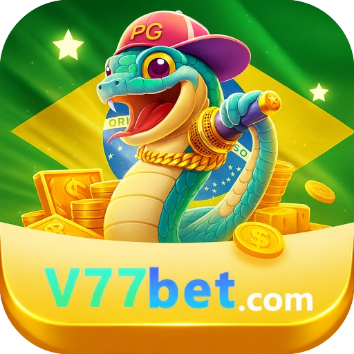 Novo logo da v77bet